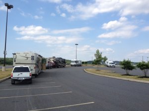 RV parking as of June 2014; new, separate lot is under construction.