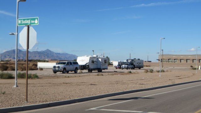 Harrah's Ak-Chin Casino - West gravel area