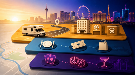 Layered Las Vegas travel planning